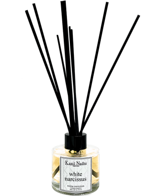 Room Diffuser White Narcissus-Room Diffuser-Kamilnadhu