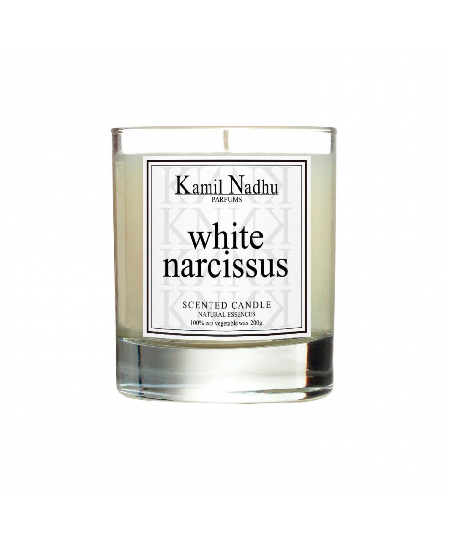 Scented Candle Narciso Blanco-Scented Candle-Kamilnadhu