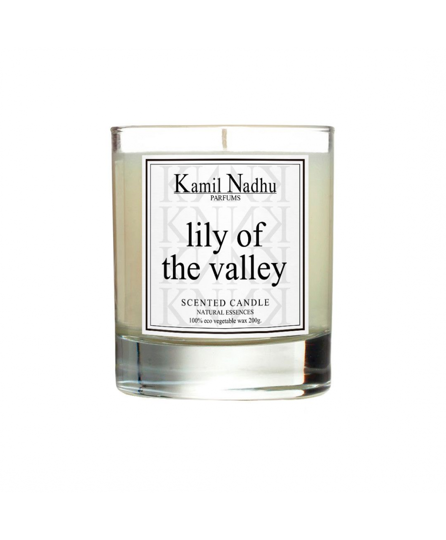 Scented Candle Lily of the Valley-Scented Candle-Kamilnadhu