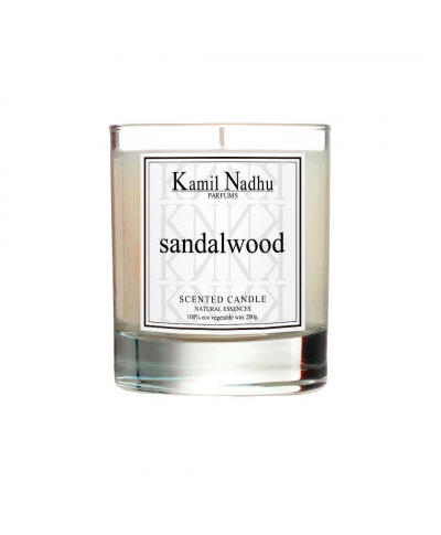 Scented Candle Sandalwood-Scented Candle-Kamilnadhu
