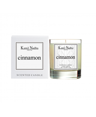 Scented Candle Cinnamon-Scented Candle-Kamilnadhu
