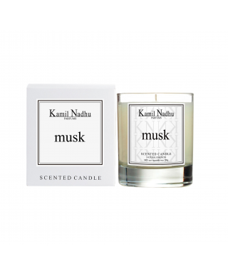 Scented Candle Musk-Scented Candle-Kamilnadhu