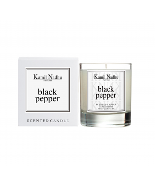 Scented Candle Black Pepper-Scented Candle-Kamilnadhu