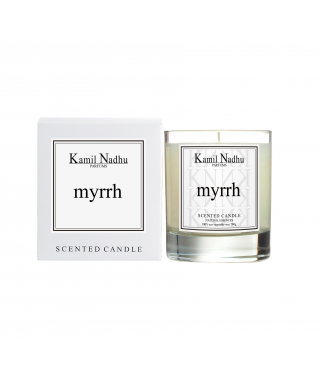 Scented Candle Myrrh-Scented Candle-Kamilnadhu