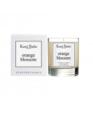 Scented Candle Orange blossom-Scented Candle-Kamilnadhu