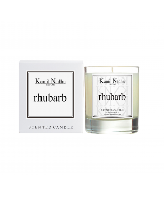 Scented Candle Rhubarb-Scented Candle-Kamilnadhu